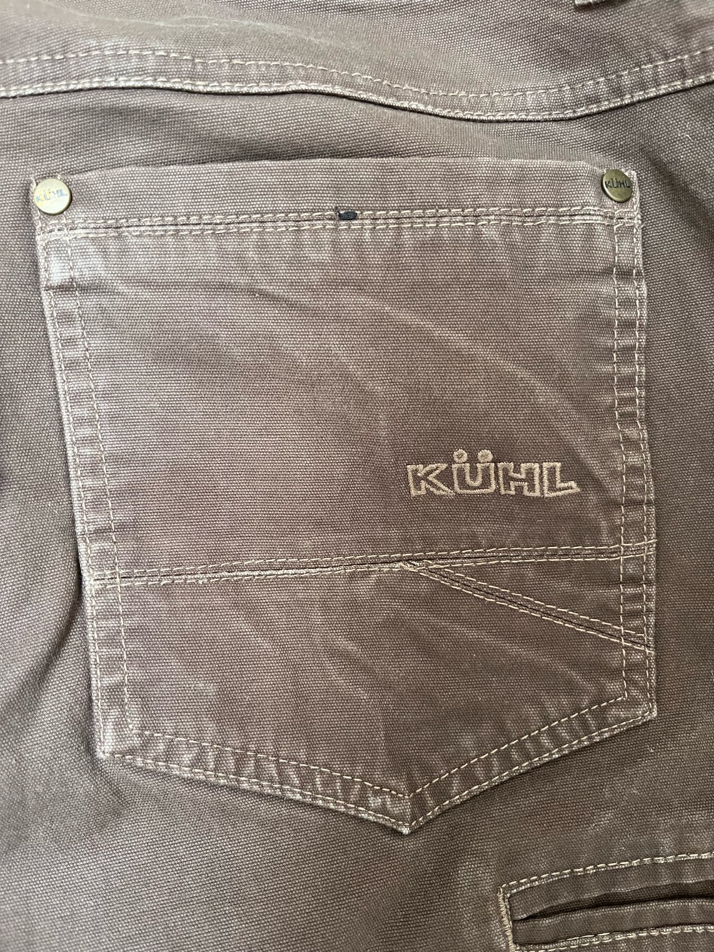 Men’s Kuhl Brown “Kanvus” Pants - Picture 3 of 9